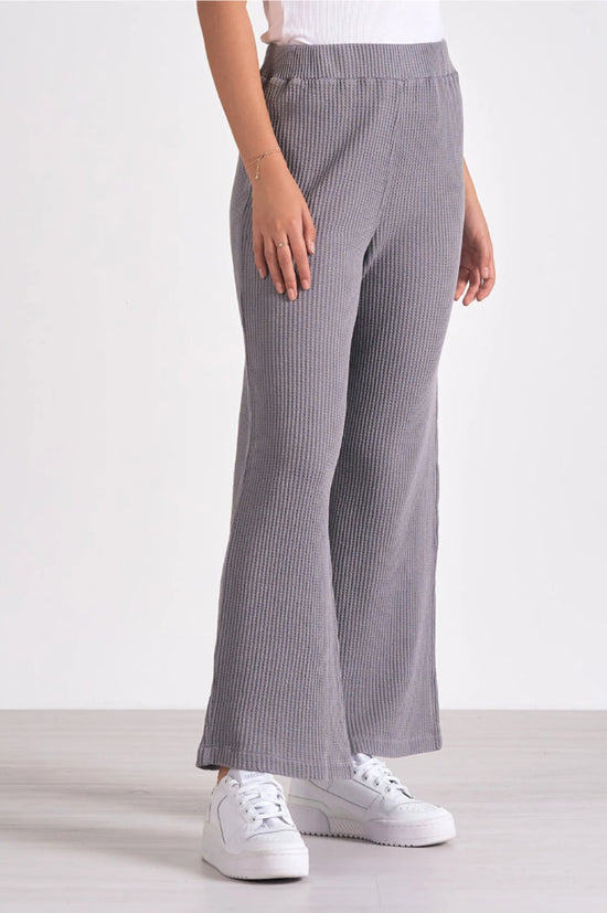 Collie Waffle Flare Pants