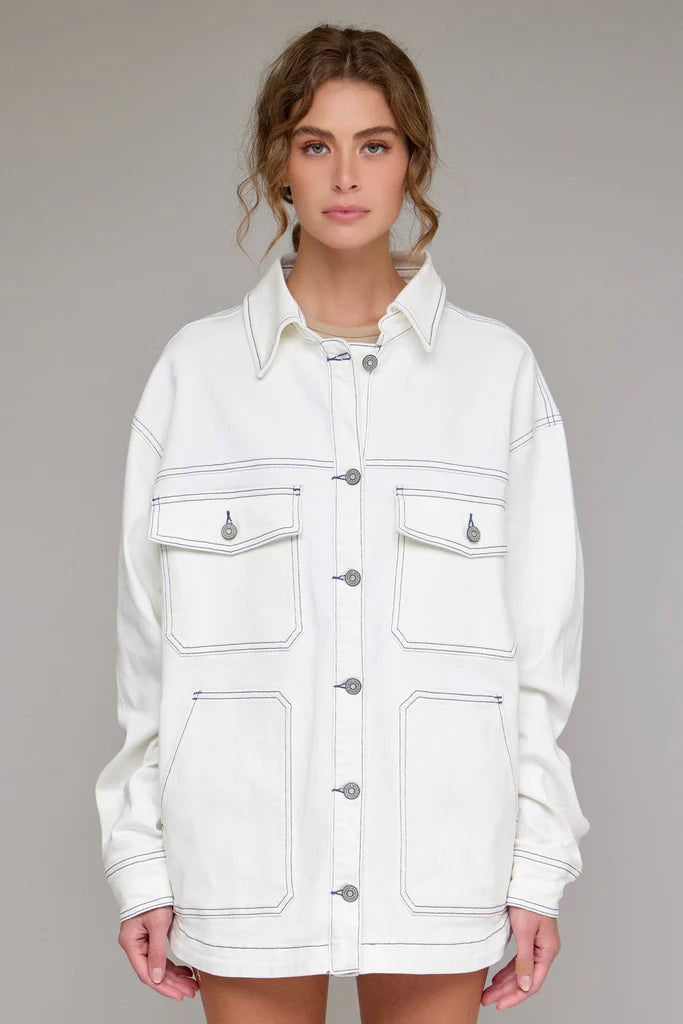 Abbey Oversized Shacket