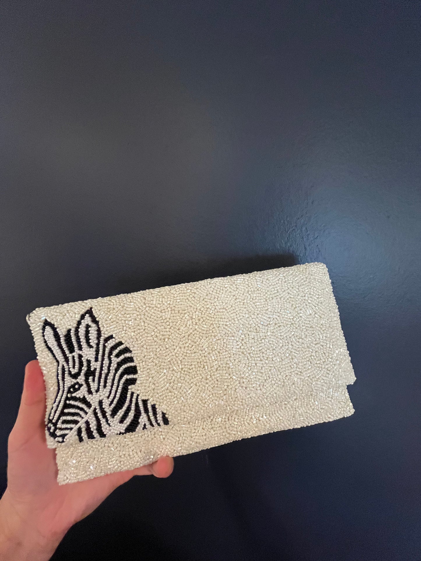 Zebra Evening Clutch