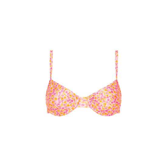 Ditzy Underwire Bra Bikini Top