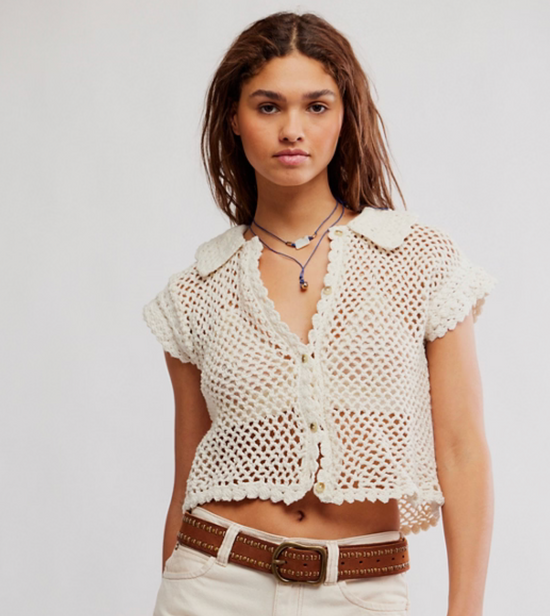 Lily Crochet Top