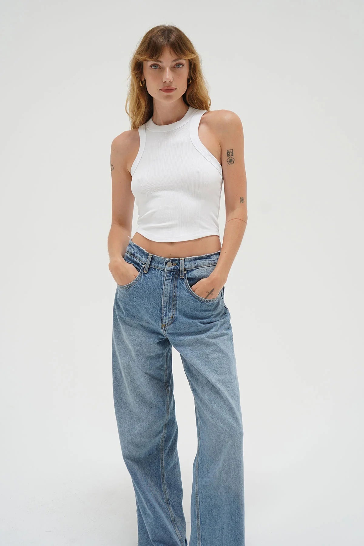 Detra Ribbed Tank