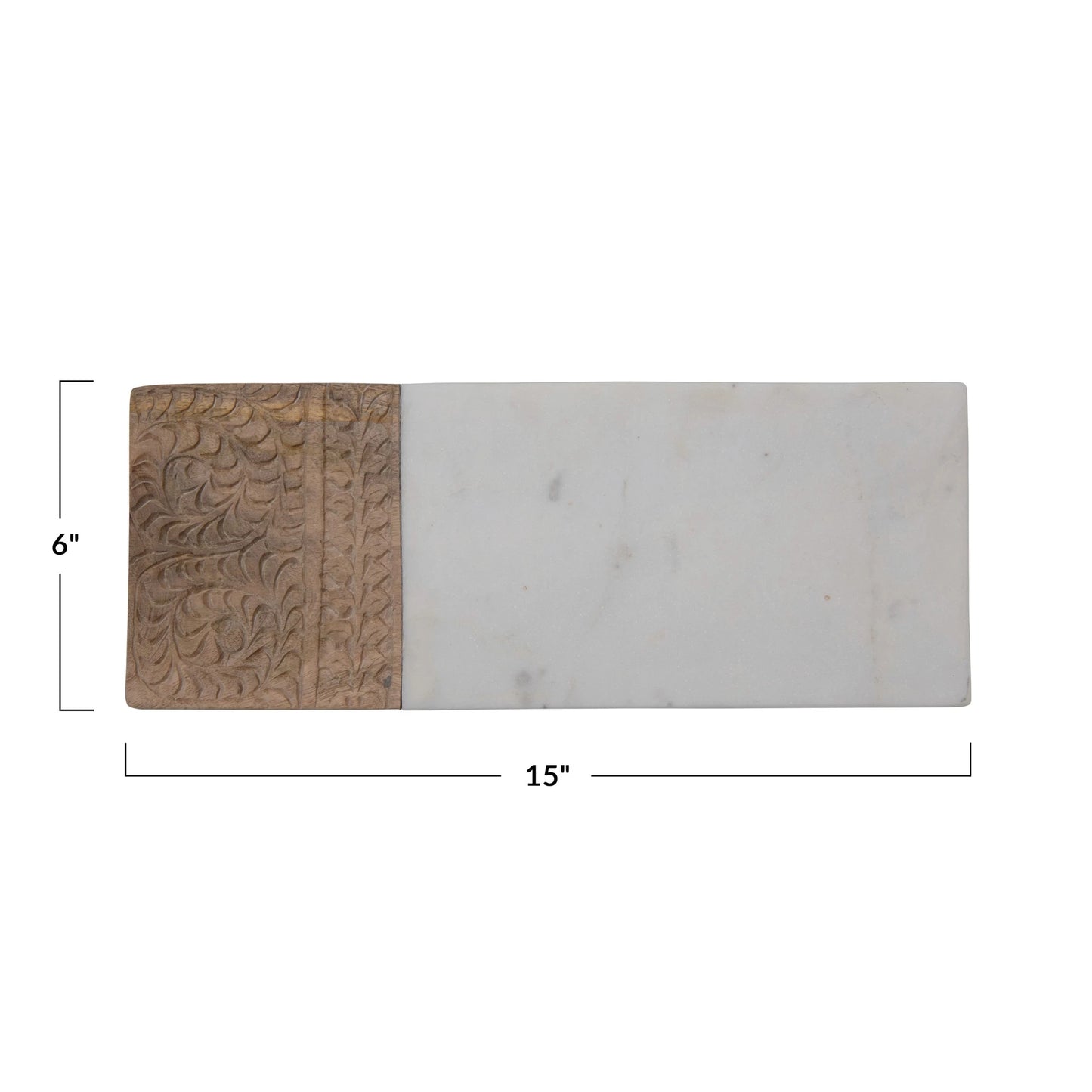 Rectangular Marble Serving Board