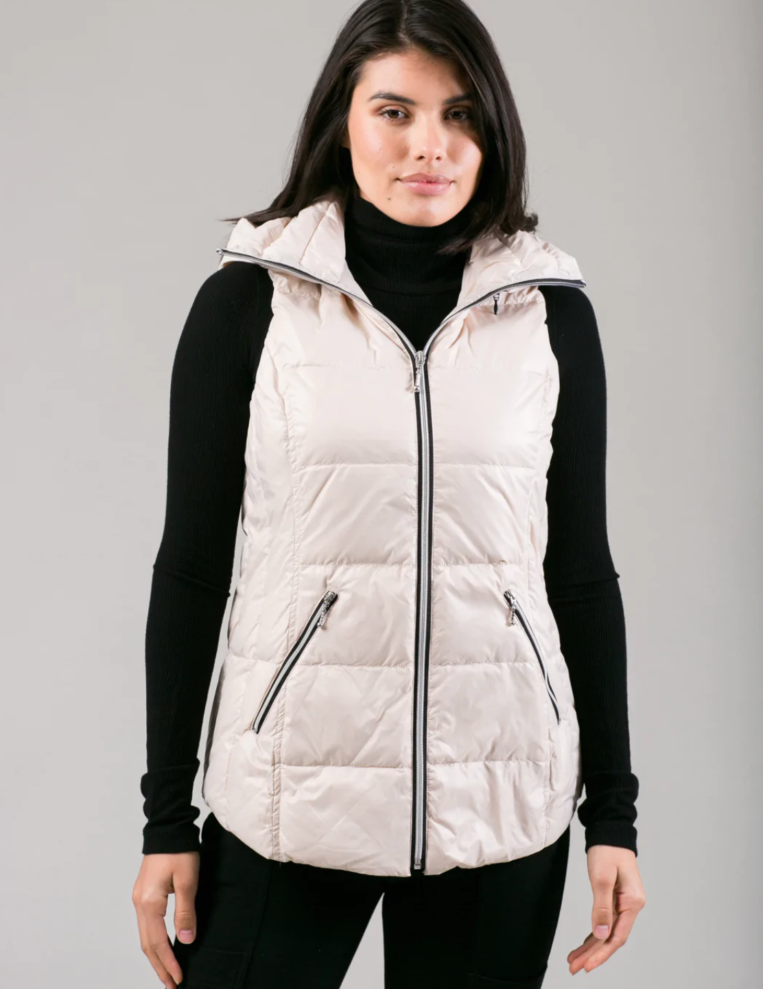 Short Hooded Vest