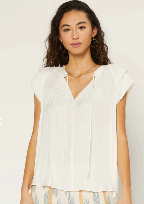 Aria Tiered Slv Blouse