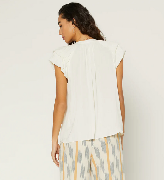 Aria Tiered Slv Blouse