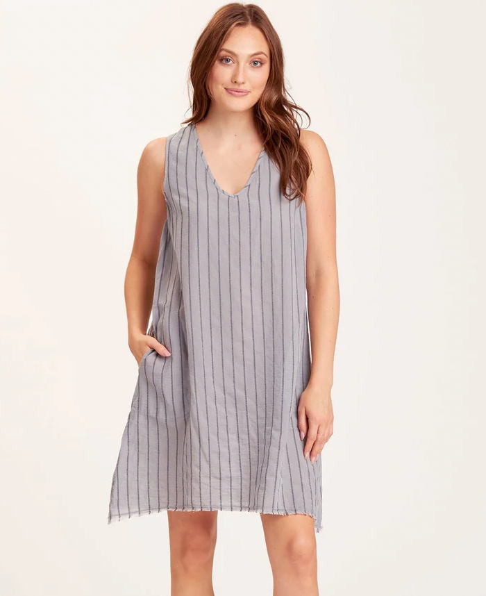 Striped Mori Dress