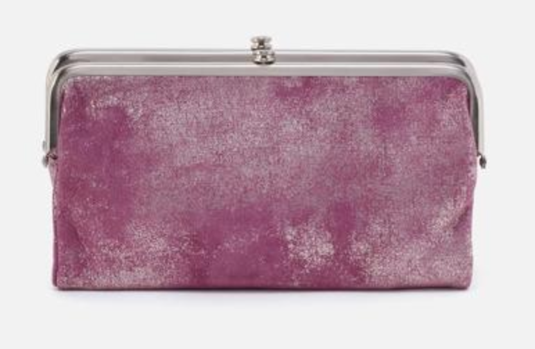 Lauren Clutch Wallet Metallic