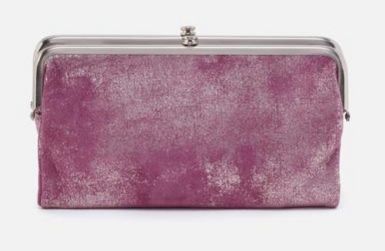 Lauren Clutch Wallet Metallic