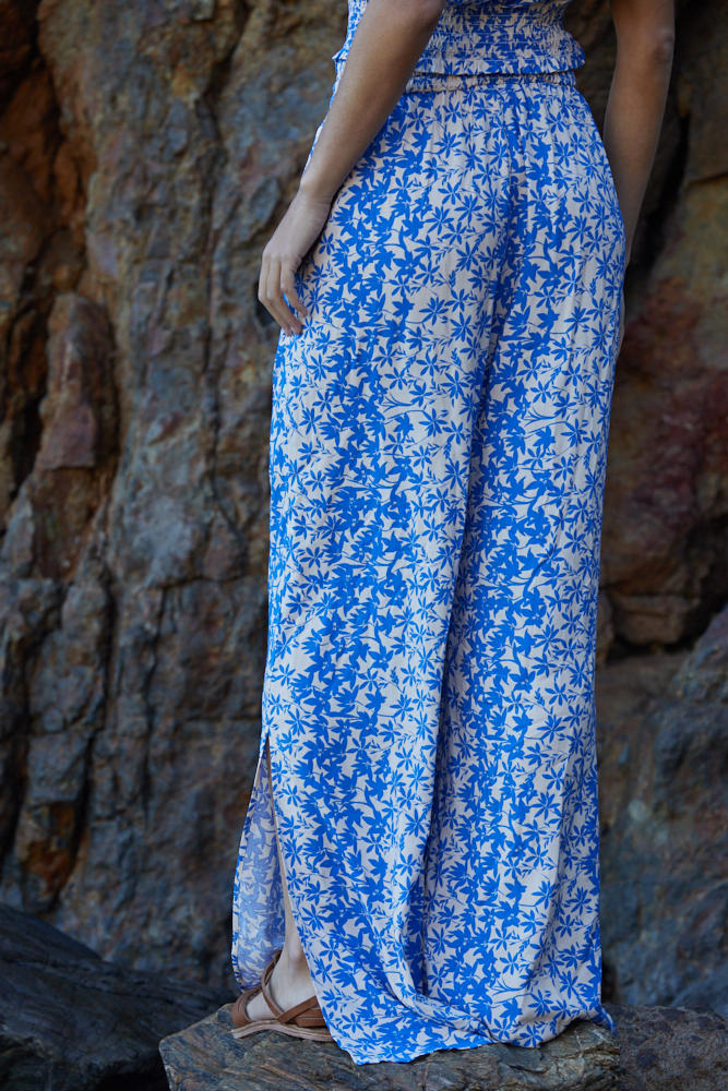 Wisteria Floral Pants