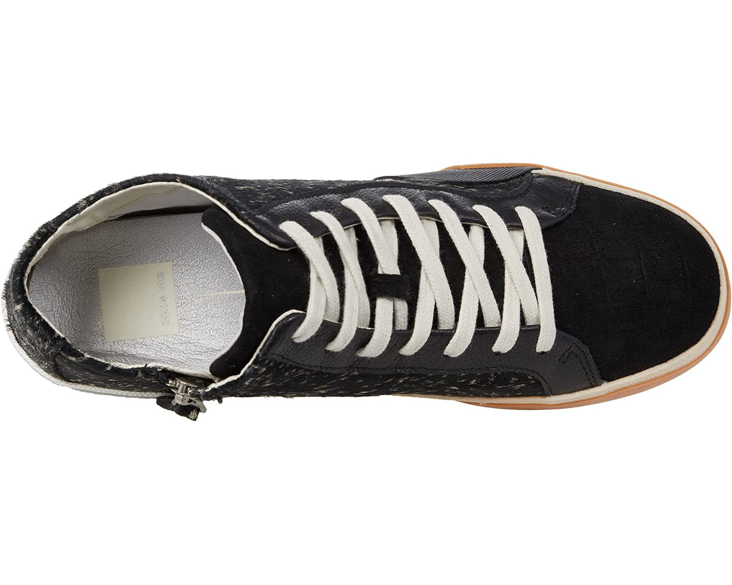 Zoel Calf Hair Mid Sneakers